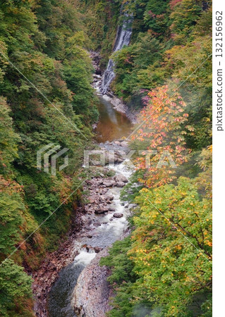 View of the Oyasu Gorge Great Fountain View of the Oyasu Gorge Great Fountain 132156962