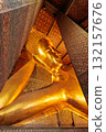 [Bangkok, Thailand] Giant Reclining Buddha "Wat Pho" [Vertical photo] 132157676