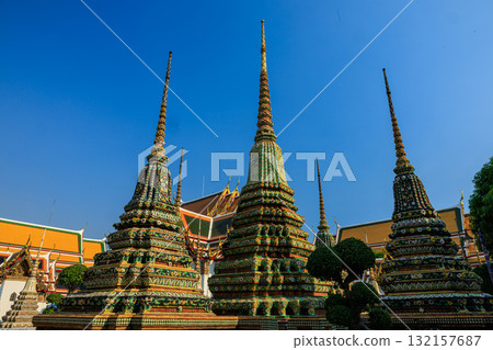[Bangkok, Thailand] Giant Reclining Buddha "Wat Pho" 132157687