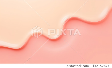 Pink and powder colored emulsion abstract background, beauty, chemical products, health care products wide and wide announcement sea report material sheet 132157874