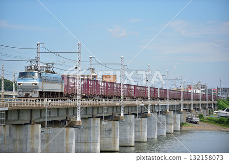 東海道本線、茅崎平塚、JR貨運、EF66-123（吹田）、客運線繞行 132158073