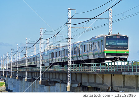 東海道本線茅崎平塚JR東日本E231系列1000系列K-22編隊(Kozu) 132158080