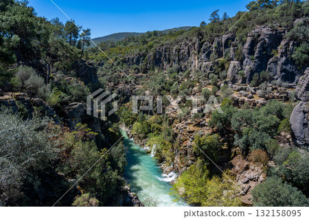 Turquoise waterways in the Green Canyon Turquoise waterways in the Green Canyon 132158095