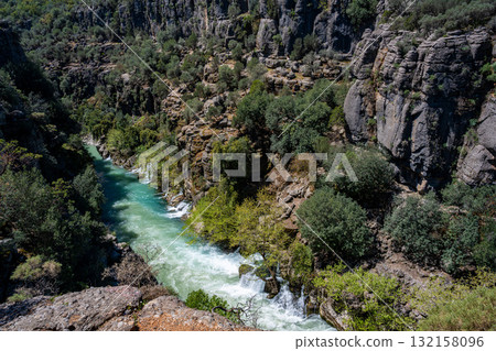 Emerald Gorge of the Turkish Riviera Emerald Gorge of the Turkish Riviera 132158096