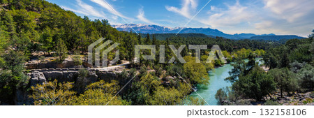 Spectacular gorge in the Turkish Taurus 132158106