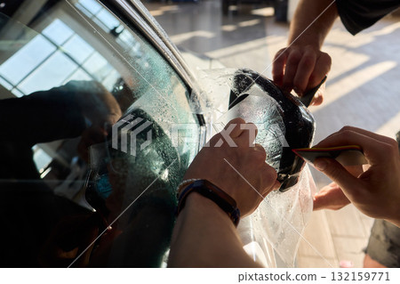 Applying a quality protective film on a vehicle is essential for longlisting surface protection Applying a quality protective film on a vehicle is essential for longlisting surface protection 132159771