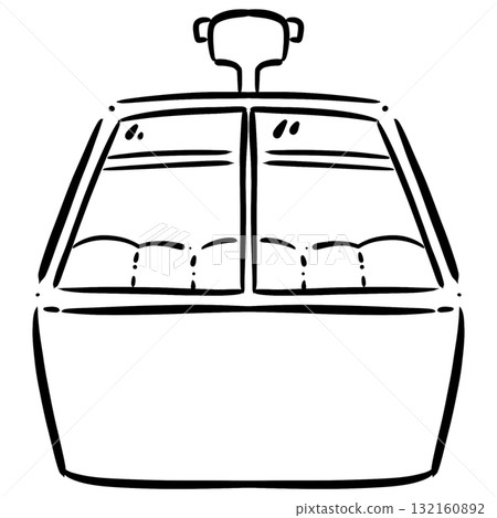 Ski Lift Doodle Ski Lift Doodle 132160892