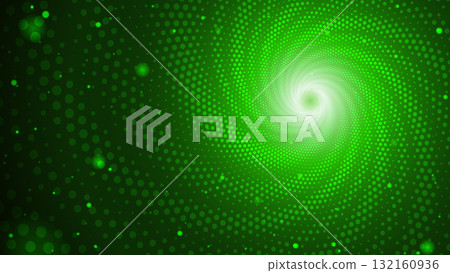 Swirling dot circle Swirling dot circle 132160936