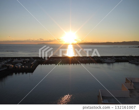 First sunrise at Tainoura Fishing Port First sunrise at Tainoura Fishing Port 132161007