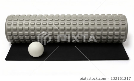 Foam roller and massage ball set for effective muscle recovery and relaxation in home Foam roller and massage ball set for effective muscle recovery and relaxation in home 132161217