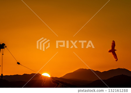 Setting sun Setting sun 132161288