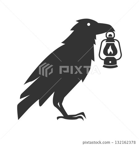 Vintage lantern icon design Vintage lantern icon design 132162378