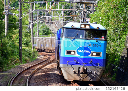 Tokaido Main Line, Nebukawa-Hayakawa, JR Freight, M250 series, Mc250-1 (Oi) Tokaido Main Line, Nebukawa-Hayakawa, JR Freight, M250 series, Mc250-1 (Oi) 132163426