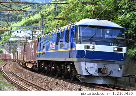 Tokaido Main Line, Nebukawa-Hayakawa, JR Freight, EF210-364 (Shin-Tsurumi) + Koki 200-47 132163430