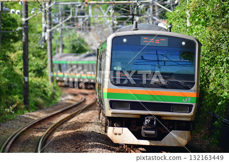 Tokaido Main Line, Nebukawa-Hayakawa, JR East, E231 series 1000 series, K-34 train (Kozu) 132163449