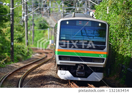 Tokaido Main Line, Nebukawa-Hayakawa, JR East, E231 series 1000 series, S-26 train (Kozu) 132163454
