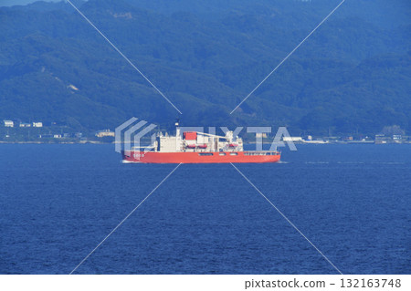 Tokyo Bay, Uraga Channel, Japan Maritime Self-Defense Force, Shirase AGB-5003 132163748