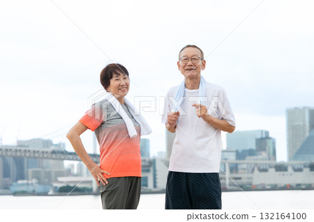 老年夫婦肖像 132164100