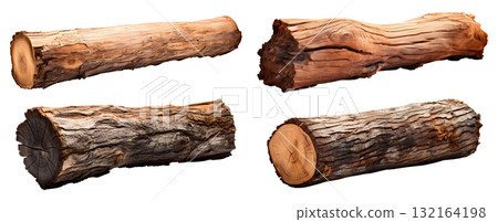 Wooden tree log trunk stump wood on transparent background cutout, PNG file. Many assorted different Mockup template Wooden tree log trunk stump wood on transparent background cutout, PNG file. Many assorted different Mockup template 132164198