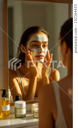 女性皮膚護理 132164433