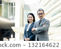工作高階男性女性商業形象 132164622