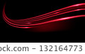 beautiful light speed line background on black background abstract design vector illustration 132164773