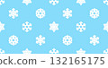 snowflake seamless pattern christmas vector glossy Santa Claus hat cartoon doodle scarf isolated gift wrapping paper tile wallpaper repeat background illustration design 132165175
