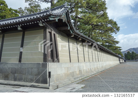 京都府_京都禦所_築地城牆 132165537
