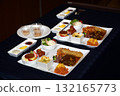 美味的晚餐套餐 132165773