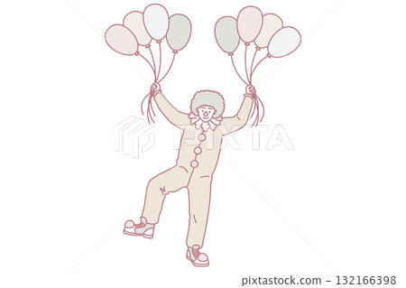 Children entertainment professions during work concept Children entertainment professions during work concept 132166398
