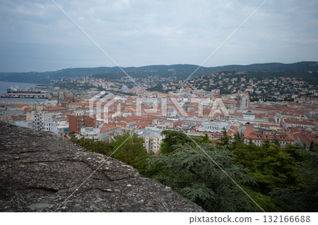 Trieste cityscape, Italy Trieste cityscape, Italy 132166688