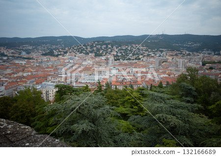 Trieste cityscape, Italy Trieste cityscape, Italy 132166689