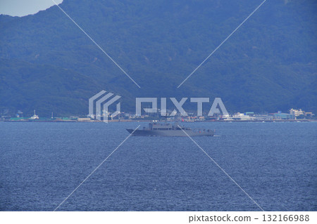 Tokyo Bay, Uraga Channel, Japan Maritime Self-Defense Force, Shonan AGS-510 Tokyo Bay, Uraga Channel, Japan Maritime Self-Defense Force, Shonan AGS-510 132166988