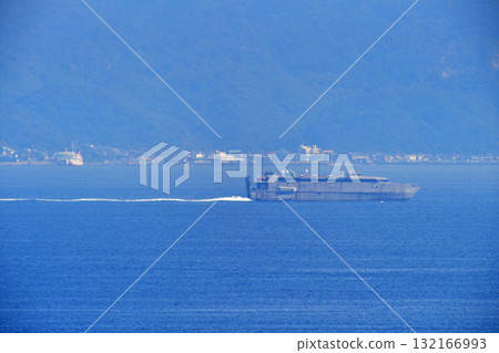 Tokyo Bay, Uraga Strait, US NAVY, USNS GUAM, T-HST-1, Tokyo Bay Ferry, Kanaya Maru Tokyo Bay, Uraga Strait, US NAVY, USNS GUAM, T-HST-1, Tokyo Bay Ferry, Kanaya Maru 132166993