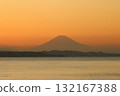 Beautiful views of Mt. Fuji from Futtsu and Mt. Fuji from the sea 132167388