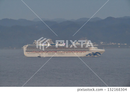 Tokyo Bay, Uraga Channel, P&O Cruises, Diamond Princess 132168304