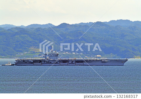 Tokyo Bay, Uraga Strait, US Navy USS George Washington CVN-73 Tokyo Bay, Uraga Strait, US Navy USS George Washington CVN-73 132168317
