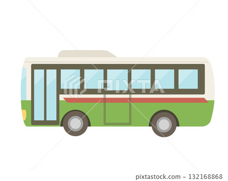 Bus_Flat_Green Bus_Flat_Green 132168868