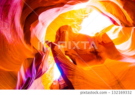 Lower Antelope Canyon, Arizona, USA 132169332