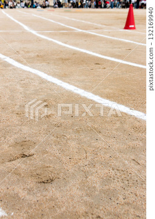 運動會白線 132169940