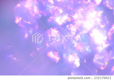 Abstract light background decoration, purple fantastic light effect, sparkle, glitter, circular bokeh 132170021