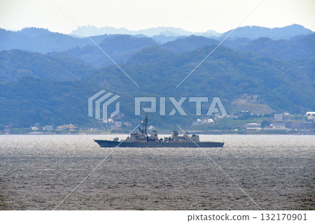 東京灣，浦賀水道，日本海上自衛隊，高波 DD-110 132170901