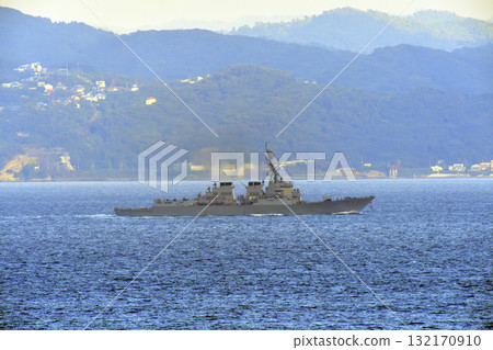 Tokyo Bay, Uraga Channel, US Navy USS Preble DDG-88 132170910