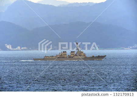 Tokyo Bay, Uraga Channel, US Navy USS Preble DDG-88 132170913