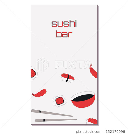 sushi bar flyer sushi bar flyer 132170996