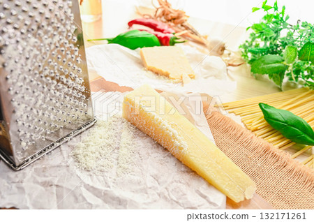 羅馬佩科里諾奶酪 132171261