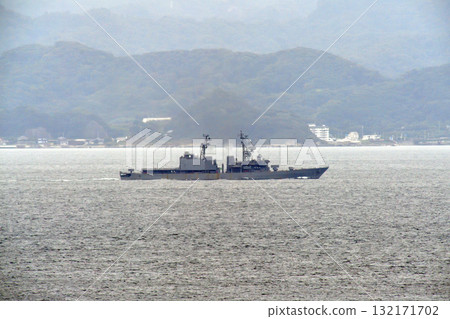 Tokyo Bay, Uraga Channel, Japan Maritime Self-Defense Force, Yugiri DD-153 Tokyo Bay, Uraga Channel, Japan Maritime Self-Defense Force, Yugiri DD-153 132171702