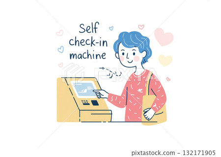 機場自助報到 132171905