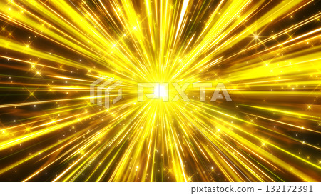 Flashy gold focus line effect background Flashy gold focus line effect background 132172391