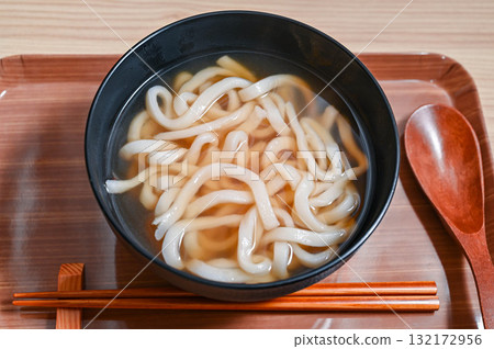 Chewy udon noodles Chewy udon noodles 132172956